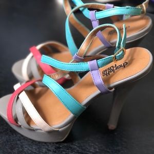 Charlotte Russe sandal heels, Size:8